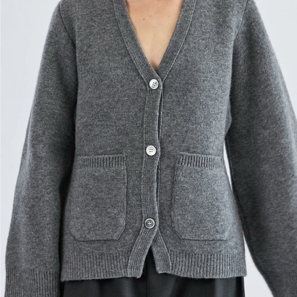 Almina Concept V-neck Cardigan - Picture 6 of 8